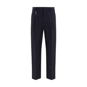 Prada Men Tailored Cotton Poplin Trousers